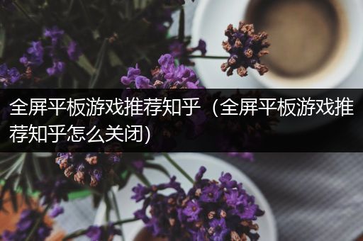 全屏平板游戏推荐知乎（全屏平板游戏推荐知乎怎么关闭）