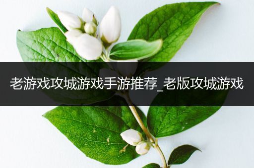 老游戏攻城游戏手游推荐_老版攻城游戏