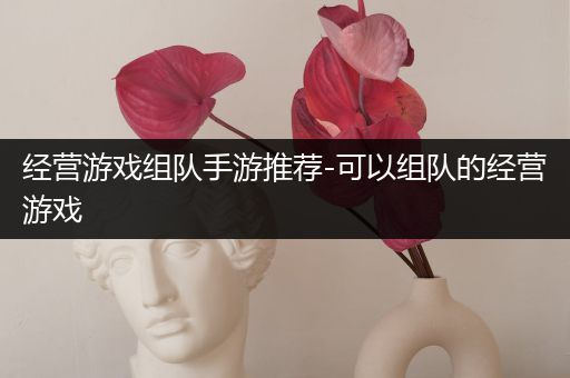 经营游戏组队手游推荐-可以组队的经营游戏