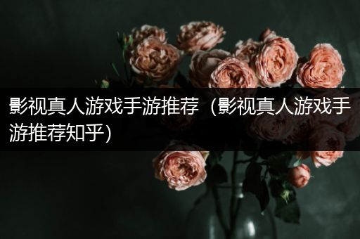 影视真人游戏手游推荐（影视真人游戏手游推荐知乎）