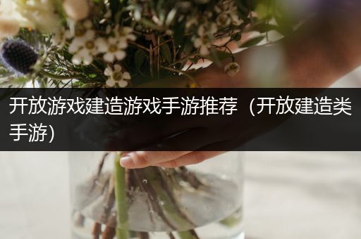 开放游戏建造游戏手游推荐（开放建造类手游）