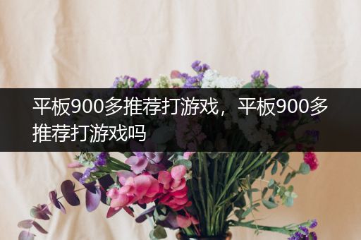 平板900多推荐打游戏，平板900多推荐打游戏吗