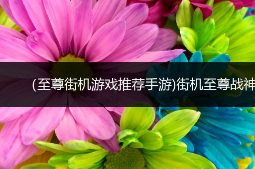 （至尊街机游戏推荐手游)街机至尊战神