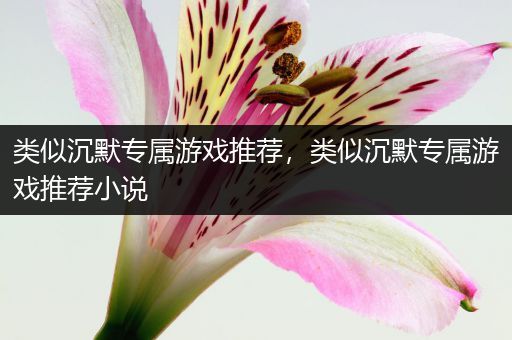 类似沉默专属游戏推荐，类似沉默专属游戏推荐小说