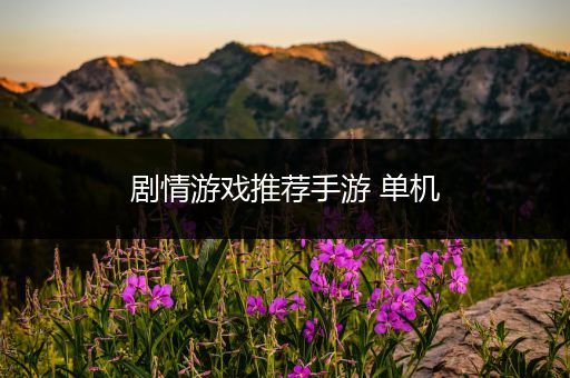 剧情游戏推荐手游 单机