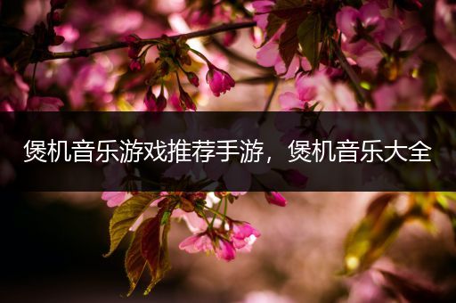 煲机音乐游戏推荐手游，煲机音乐大全