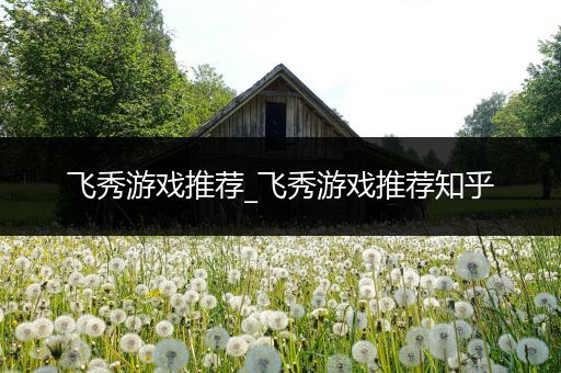 飞秀游戏推荐_飞秀游戏推荐知乎