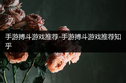 手游搏斗游戏推荐-手游搏斗游戏推荐知乎