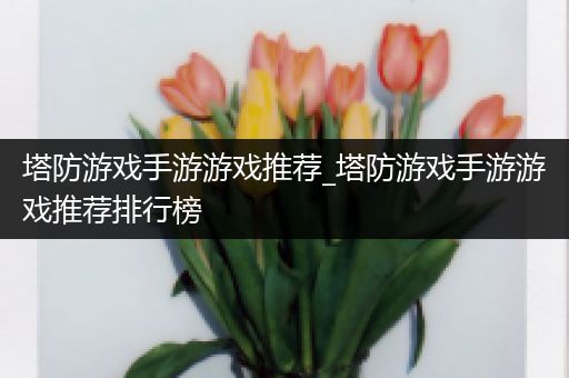 塔防游戏手游游戏推荐_塔防游戏手游游戏推荐排行榜