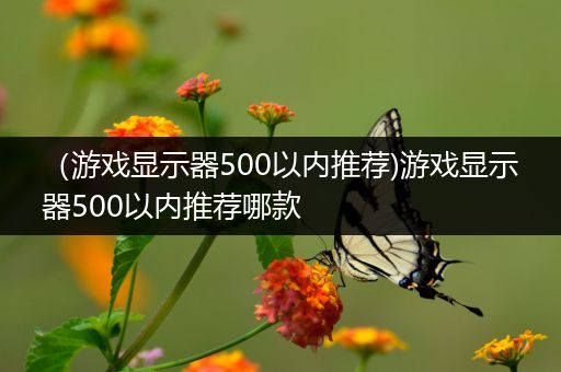 （游戏显示器500以内推荐)游戏显示器500以内推荐哪款