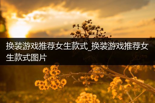 换装游戏推荐女生款式_换装游戏推荐女生款式图片
