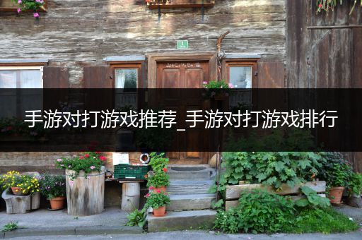 手游对打游戏推荐_手游对打游戏排行