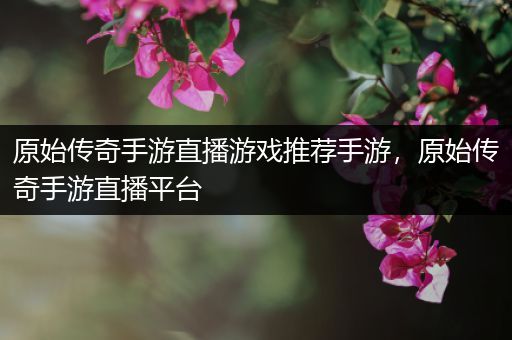 原始传奇手游直播游戏推荐手游，原始传奇手游直播平台