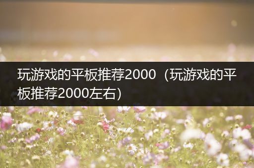 玩游戏的平板推荐2000（玩游戏的平板推荐2000左右）