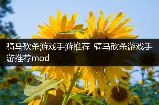 骑马砍杀游戏手游推荐-骑马砍杀游戏手游推荐mod