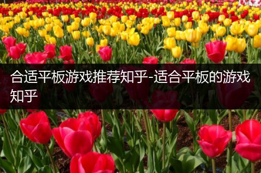 合适平板游戏推荐知乎-适合平板的游戏知乎