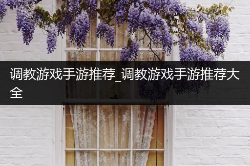 调教游戏手游推荐_调教游戏手游推荐大全