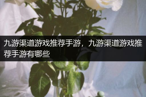九游渠道游戏推荐手游，九游渠道游戏推荐手游有哪些