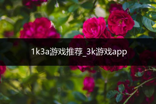 1k3a游戏推荐_3k游戏app