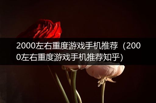 2000左右重度游戏手机推荐（2000左右重度游戏手机推荐知乎）