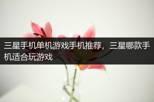 三星手机单机游戏手机推荐，三星哪款手机适合玩游戏