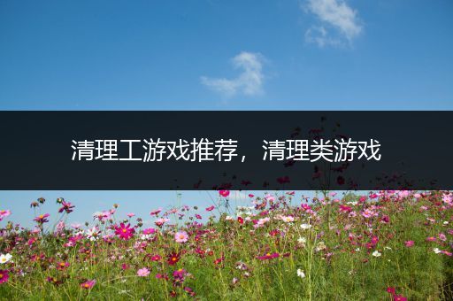 清理工游戏推荐，清理类游戏