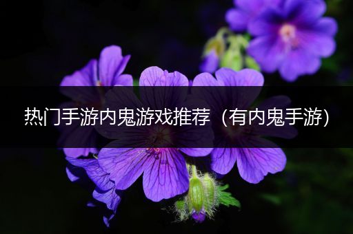 热门手游内鬼游戏推荐（有内鬼手游）
