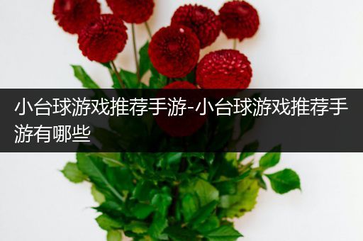 小台球游戏推荐手游-小台球游戏推荐手游有哪些