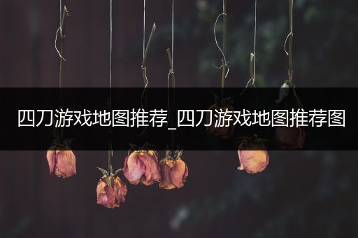 四刀游戏地图推荐_四刀游戏地图推荐图