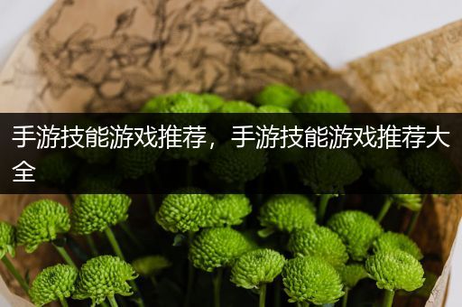 手游技能游戏推荐，手游技能游戏推荐大全