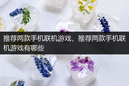 推荐两款手机联机游戏，推荐两款手机联机游戏有哪些