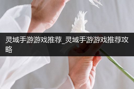 灵域手游游戏推荐_灵域手游游戏推荐攻略