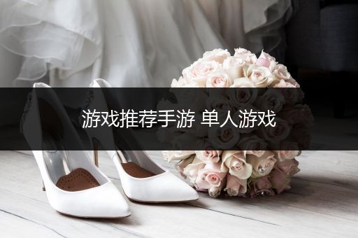 游戏推荐手游 单人游戏