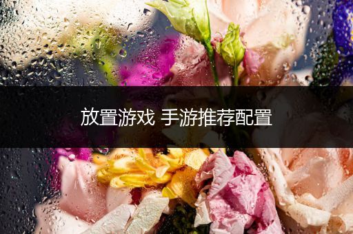 放置游戏 手游推荐配置