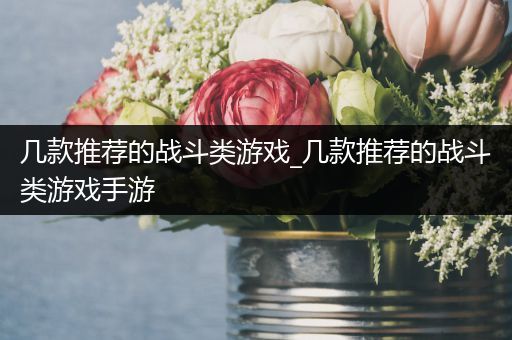 几款推荐的战斗类游戏_几款推荐的战斗类游戏手游