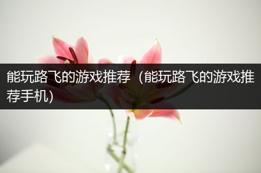 能玩路飞的游戏推荐（能玩路飞的游戏推荐手机）