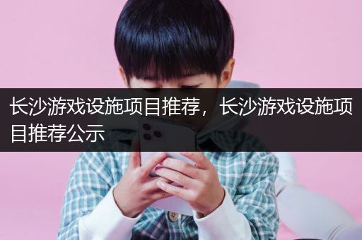 长沙游戏设施项目推荐，长沙游戏设施项目推荐公示