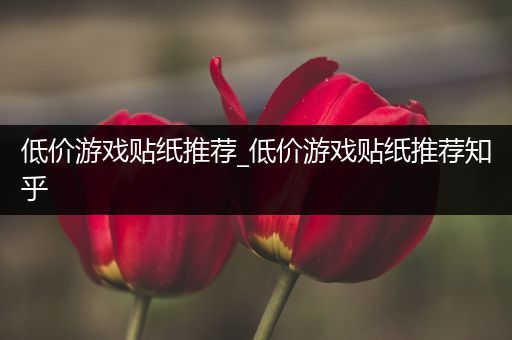 低价游戏贴纸推荐_低价游戏贴纸推荐知乎