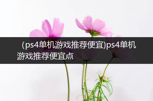 （ps4单机游戏推荐便宜)ps4单机游戏推荐便宜点