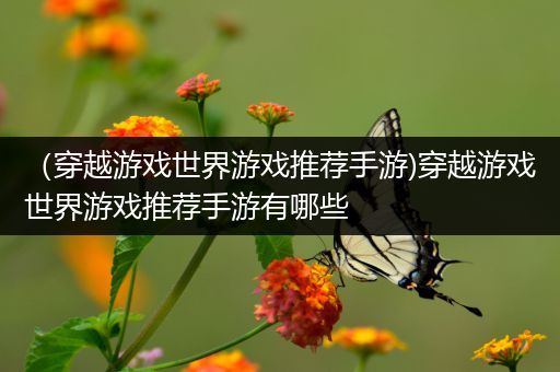 （穿越游戏世界游戏推荐手游)穿越游戏世界游戏推荐手游有哪些
