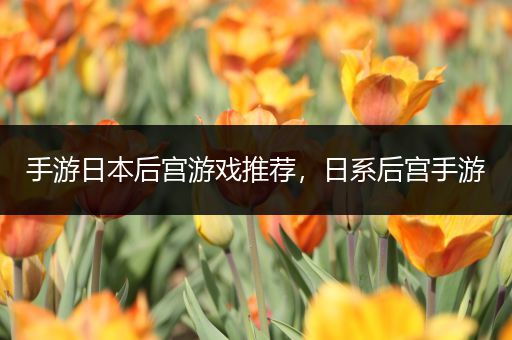 手游日本后宫游戏推荐，日系后宫手游