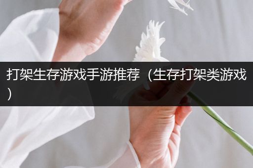 打架生存游戏手游推荐（生存打架类游戏）