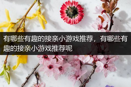有哪些有趣的接亲小游戏推荐，有哪些有趣的接亲小游戏推荐呢
