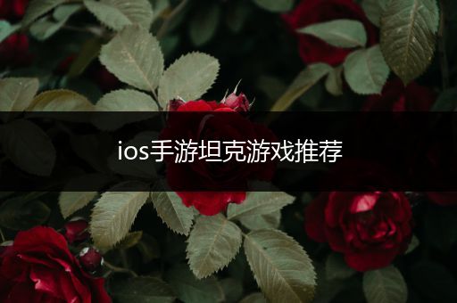 ios手游坦克游戏推荐