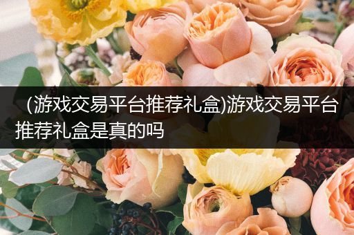 （游戏交易平台推荐礼盒)游戏交易平台推荐礼盒是真的吗