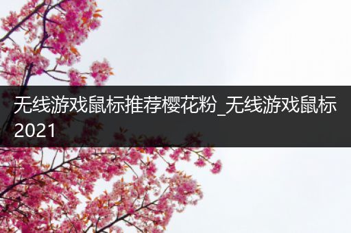无线游戏鼠标推荐樱花粉_无线游戏鼠标2021