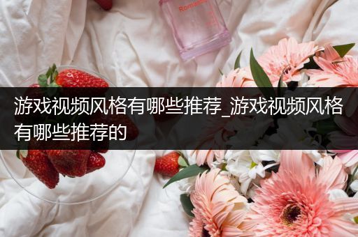 游戏视频风格有哪些推荐_游戏视频风格有哪些推荐的