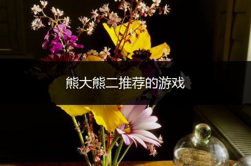 熊大熊二推荐的游戏