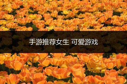 手游推荐女生 可爱游戏