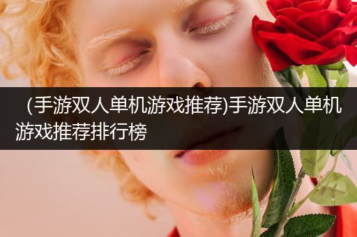 （手游双人单机游戏推荐)手游双人单机游戏推荐排行榜